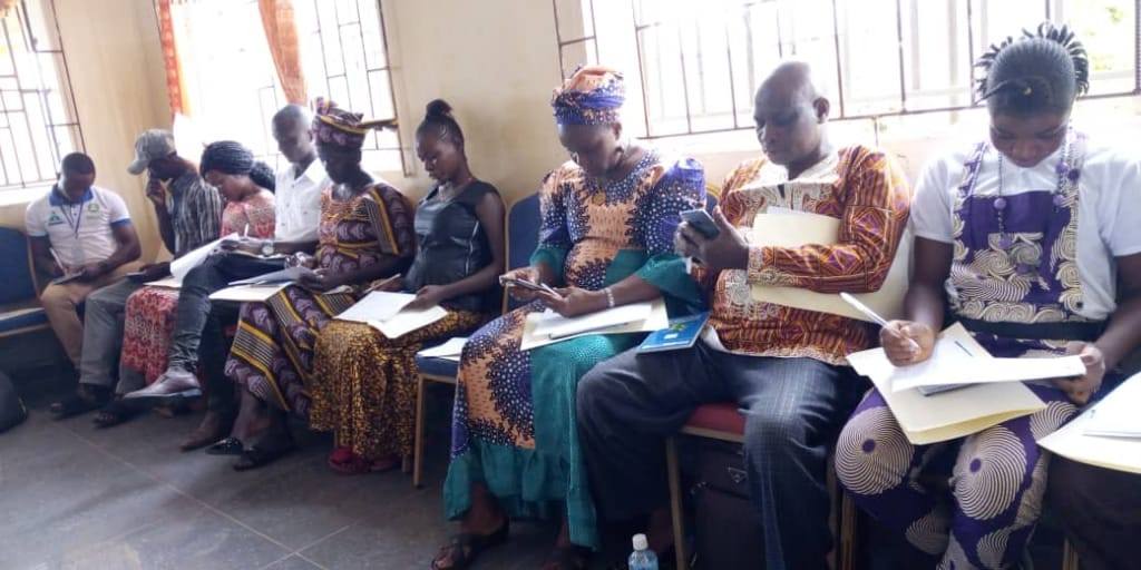 CARDO Sierra Leone team ended a two days training