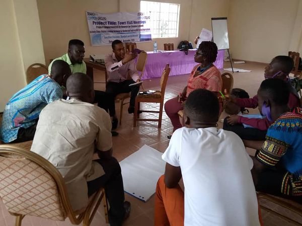 Cross district learning exchange for women and youths